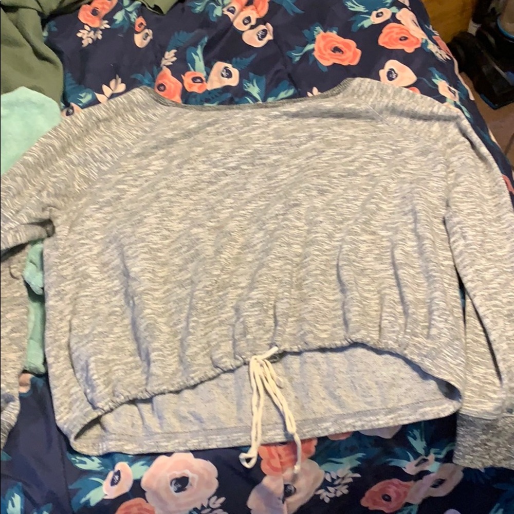 Open should VS long sleeve